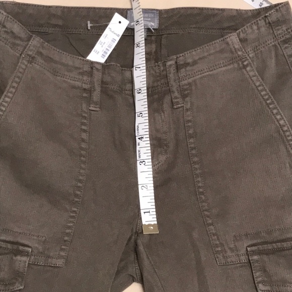 Madewell, Size 2, Jogger Cargo Chinos, olive/fatigue colour, NWT - Picture 10 of 11